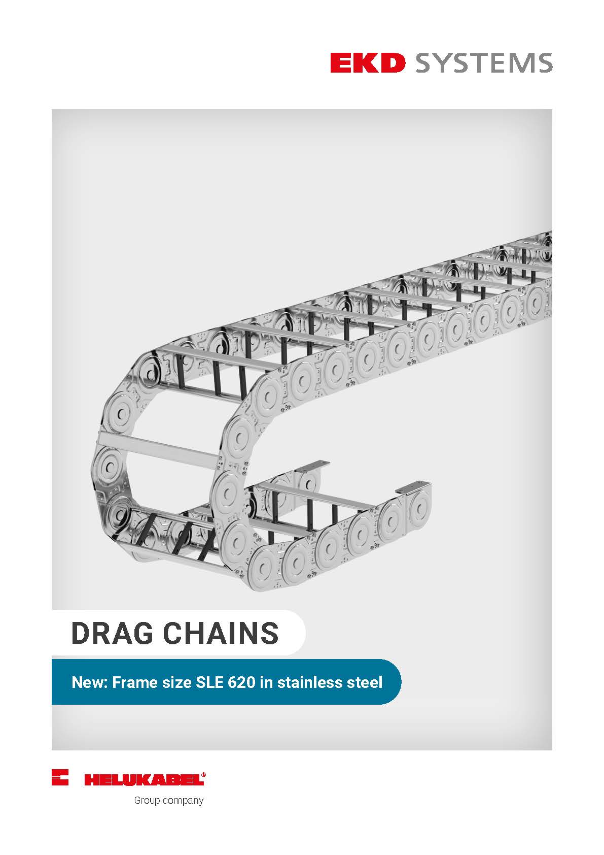 Energy Chain SLE 620 in stainless steel